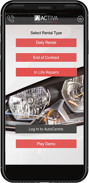 Activa car rental app 2